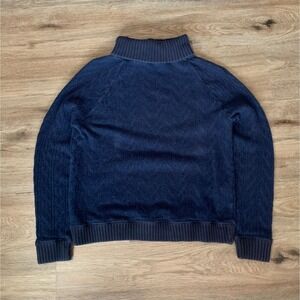 Vintage Pure Indigo Blue Blue Japan‎ Knit Sweater - Size 1 Small Womens
